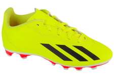 chaussures de football pour un garçon, adidas X Crazyfast Club FXG, Jaune