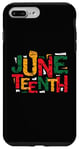 Coque pour iPhone 7 Plus/8 Plus Juneteenth, Droits de l'homme, Mois de l'histoire des Noirs, Liberté 1865