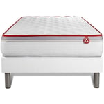 Ensemble matelas sommier VITAL RELAX 90 x 200 cm - Couleur: Blanc