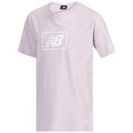 New Balance Essentials T-shirt December Sky | Rosa | 8 years