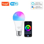 Gleco Tuya-Ampoules LED Wifi Bluetooth,Lampe LED RVB,Ampoule LED Zigbee,Éclairage domestique intelligent,Alexa Amazon Google - Type 1PCS Wifi Lamp-85-265V