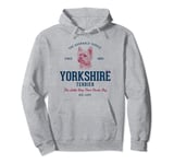 Retro Styled Vintage Yorkshire Terrier Pullover Hoodie