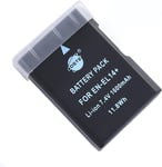 Batterie de Rechange DSTE - Compatible avec Nikon EN-EL14 EN-EL14A DF D3100 D3200 D3300 D3400 D3500 D5100 D5200 D5300 D5500 P7000 P7100 P7200 P720 P720 P720 700 px. Caméra 7800