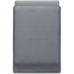 Woolnut Leather Sleeve-fodral 15" MacBook Air, grå