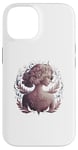 Coque pour iPhone 14 Sculpture Femme Femmes Autonomisation Fleurs