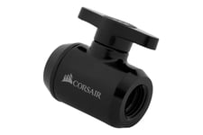 CORSAIR Hydro X Series XF Ball Valve - manuel boldventil til flydende kølesystem