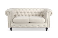 Soffa Chester Deluxe 2-sits - Beige 2 sits soffa