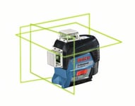 Bosch flatbäddslaser GLL 3-80 CG grön 30 m