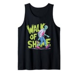 Zombie Walk of Shame - Humorous Halloween Zombie Design Tank Top