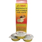 Pâte combustible pour appareil à fondue - lot de 3