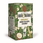 Heath & Heather Organic Green Tea with Coconut - 20 Teabags