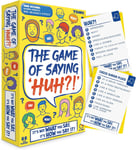 TOMY The Game of Saying 'Huh?!' - Voice Impressions Card Games - Funny Party Ga