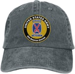 United States Veteran Army 10th Mountain Division Sandwich Cap Denim Hats Baseball Cap