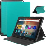 Étui De Protection Pour Tablette De 8"" Avec Fonction Veille/Réveil Automatique, Ne Convient Pas Pour Tablette Tcl Nokia Ipad Samsung, Avant Pliable En Cuir Et Coque Arrière En Tpu Souple Pour