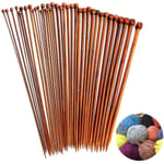 Bambu Stickor Set Enspetsad Kolsyrad 2mm-10mm 36st