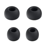 Samsung Galaxy Buds3 Pro gummierte ørepropper set S/L - Sølv