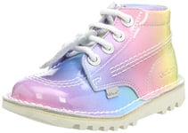 Kickers Infant Girl's Kick Hi Rainbow Ankle Boot, Multi, 7 UK Child