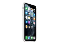 Apple Silikondeksel iPhone 11 Pro Max - Hvit