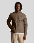 Lyle & Scott Mens Quilt Jacket in Olive - Size X-Large