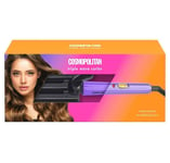 Cosmopolitan Triple Wave Curler With Ceramic Coating Hair Curler - Purple