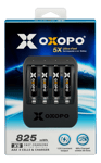 OXOPO Li-Ion 4xAAA 550mAh Battery w/charger