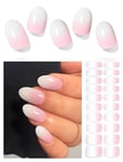 Wahrshei Vernis Autocollant UV |B Pink Ombre Autocollant Ongle Gel UV | 20pcs Film pour Ongles Autoadhésif | Gel Nail Stickers, Autocollants et Pochoirs Pour Nail Art