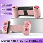 BSP D8 RGB Bluetooth Stretching Joystick Tablet Controller Langaton kahva Switch Game P3 P4 Android IOS Gamepadille