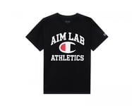 Aim Lab x Champion - Svart T-Shirt - 2XL