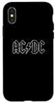 Coque pour iPhone X/XS AC/DC Rock Music Band Jagged Logo