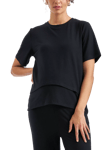 Ripe Mike Rib Maternity & Nursing Top, Black