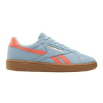 Reebok Femme Club C Grounds UK Sneaker, SOFTBLUE/SUPERCHARGEDCORAL/Gum, 38 EU