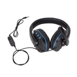 Casque De Jeu St&eacute;R&eacute;O Filaire, 3.5mm, Suppression Du Bruit, Contr&ocirc;Le Du Volume Muet, Casque D'&eacute;Coute Avec Micro, Pour Pc, Ordinateur Portable, T&eacute;L&eacute;Phone Portable