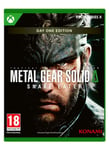 Metal Gear Solid Delta Snake Eater Dayone Edition XBOX SERIES X