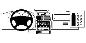 Subaru Forester 98-02/Subaru Impreza 98-00, Centrerad