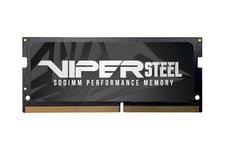 Patriot Extreme Performance Viper Steel - 32GB - DDR4 RAM - 2666MHz - SO DIMM 260-PIN - Ikke-ECC - CL18