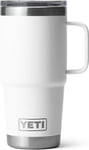 Yeti Rambler 20 Oz Travel Mug White, 20oz