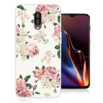 OnePlus 6T fodral med mönstertryck - Blommande Blommor