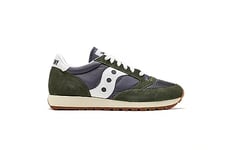 Saucony Men's Jazz Original Vintage Sneaker, Forest Grey, 6.5 UK