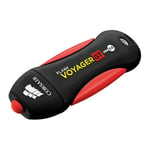 256GB Corsair Flash Voyager GT USB 3.0 Type-A Pendrive, Black/Red, 390MB/s Read,