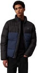 Calvin Klein Jeans Homme NON DOWN BLOCKING PUFFER J30J325584, Blue (Ink / CK Black), M