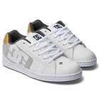 DC Shoes Homme Net Basket, White White Lt Grey, 53.5 EU