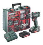 Metabo Slagborrmaskin SB 18 L Set 18V med 2st 2,0Ah batterier & laddare SC 30