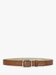 Paul Smith Logo Leather Belt, Tan