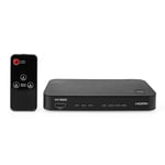 Nedis Digital Audio Omvandlare | Tvåvägs | Anslutningsingång: DC Ström / 3x HDMI™ Ingång | Anslutningsutgång: 1x 3.5 mm / 1x TosLink / 2x HDMI™ utgång | Automatisk / Knapp | Antracit