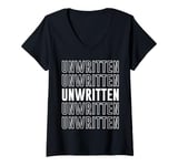 Womens Unwritten V-Neck T-Shirt