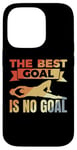 Coque pour iPhone 14 Pro Gardien de but vintage Soccer