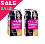 L'Oreal Casting Creme Gloss 210 Blue Black Hair Color 2-Pack