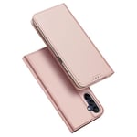 Dux Ducis Skin Pro Faux Leather Wallet Case for Samsung Galaxy A16 5G, Rose Gold