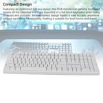 Mechanical Keyboard 108 Keys Blue Switch 2.4G Wireless BT 3.0 5.0 Type C Wi Set