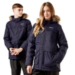 Berghaus Childrens Unisex Kids' Fourstones Waterproof Parka Jacket with Lightweight Insulation, Winter Coat for Boys and Girls - Navy - Size 9-10Y